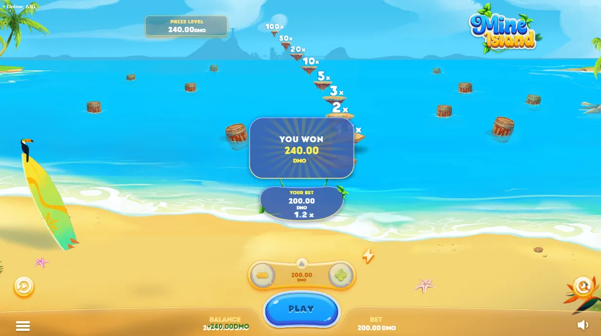 Mine Island Game